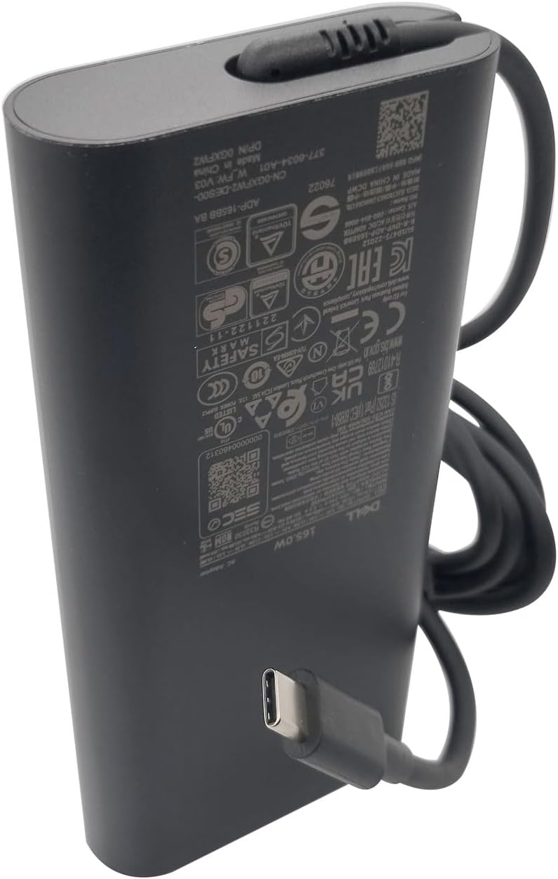 Dell Apple iPhone 15, Huawei Mate 60 Pro 165W USB-C Laptop Charger