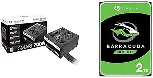 Thermaltake Smart 700W PSU & Seagate 2TB HDD Bundle — main product image