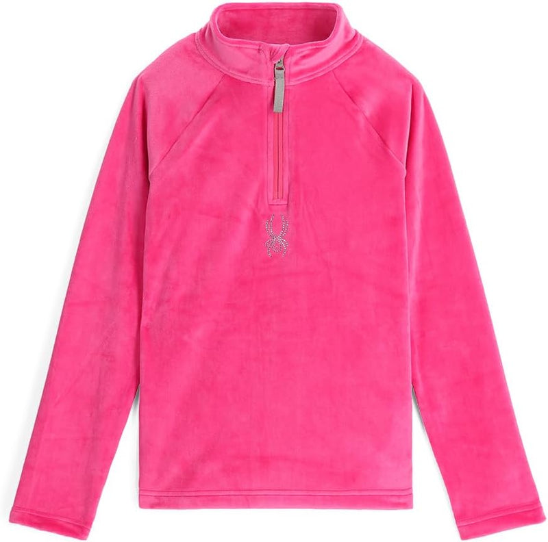 Spyder 38R125306 Girl's Shimmer Bug Half Zip Ski Base Layer — main product image