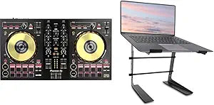 Pioneer DJ DDJ-SB3-N DJ Controller and Laptop Stand