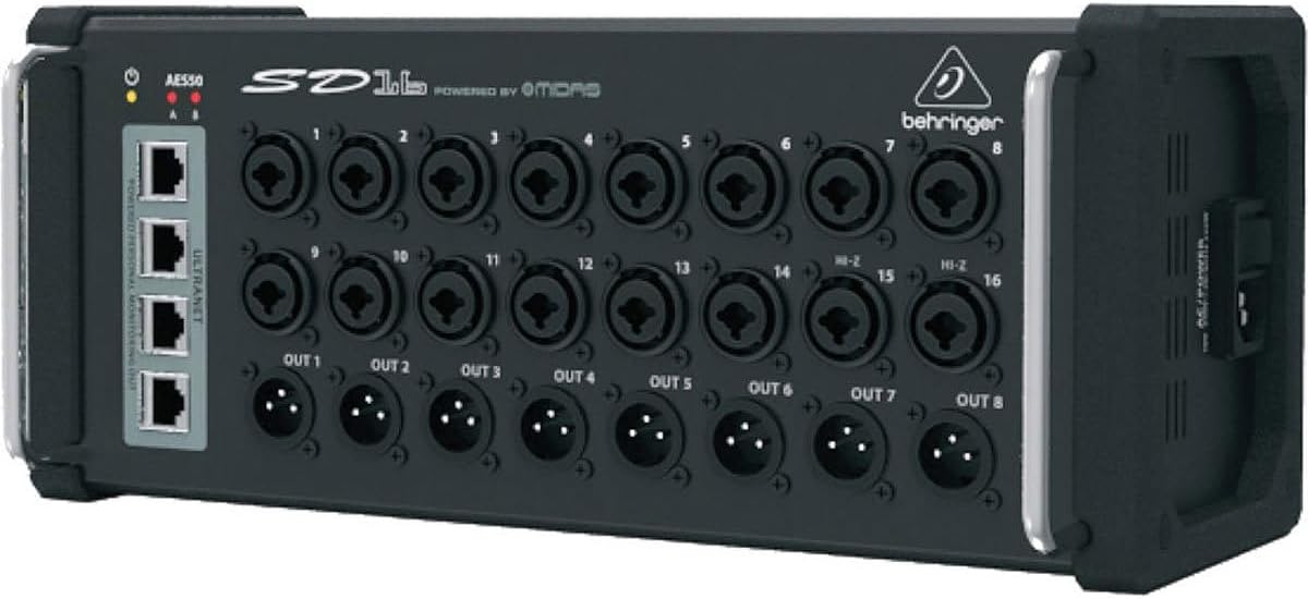 Behringer SD16 Digital Stage Box: 16 Midas Preamps, AES50, Ultranet