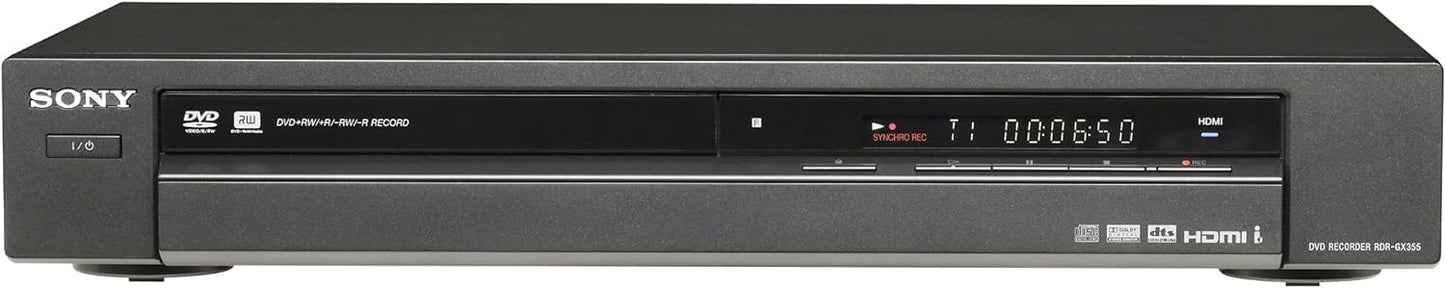 Sony RDR-GX355 Tunerless DVD Recorder Renewed