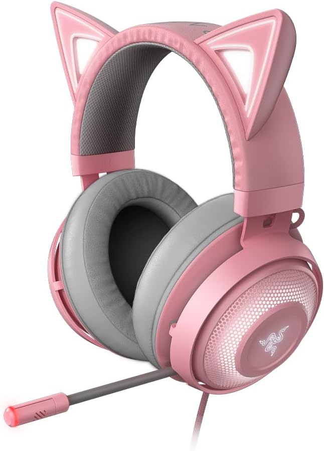 Razer RZ04-02980200-R3M1 Kraken Kitty RGB Gaming Headset — main product image