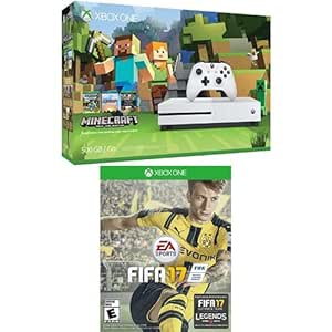 Microsoft Xbox One S 500GB Console Minecraft Bundle