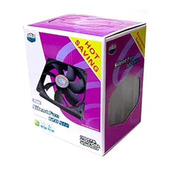 Cooler Master Sleeve Fan R4-S2S-124K-GP 120mm Case Fan 4-Pack