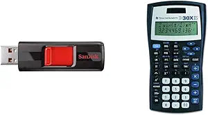 SanDisk 16GB Cruzer USB 2.0 Flash Drive Calculator Bundle