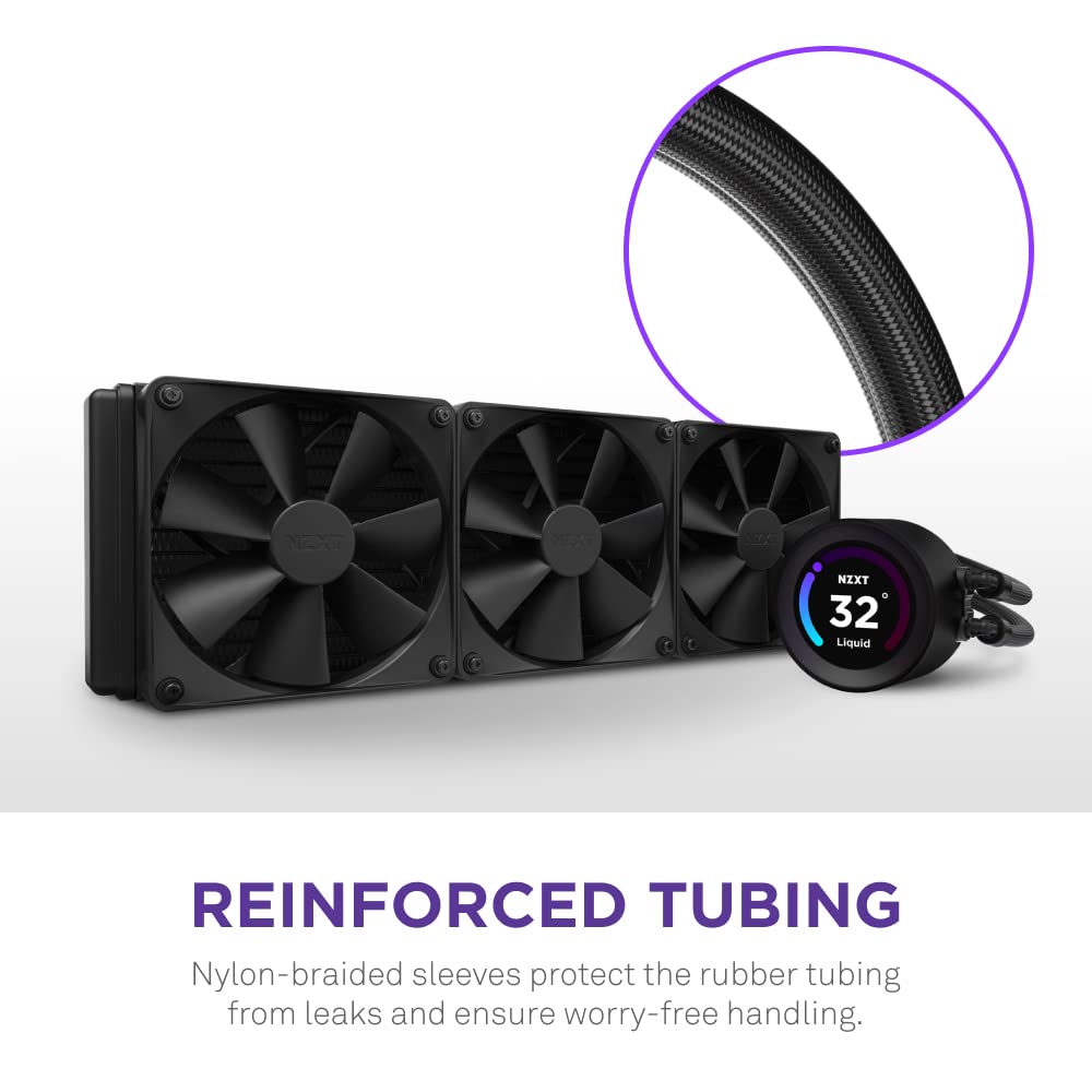 NZXT RL-KN36E-B1 Kraken Elite 360mm AIO CPU Cooler