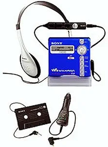 Sony MZ-N707 Net MD Walkman Player/Recorder (Blue) — main product image