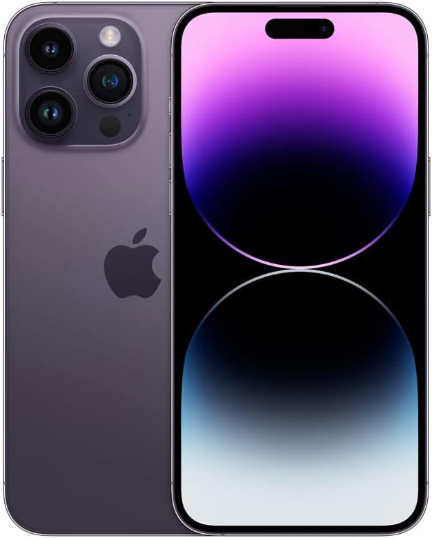 Apple A2651 iPhone 14 Pro Max 128GB Deep Purple (Unlocked, Renewed) — main product image