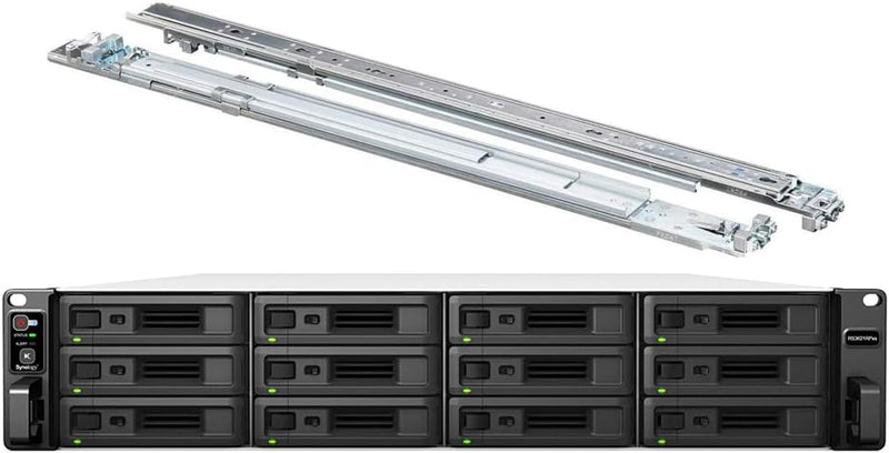 Synology RS3621RPxs Xeon 12TB SSD RackStation NAS Server — main product image