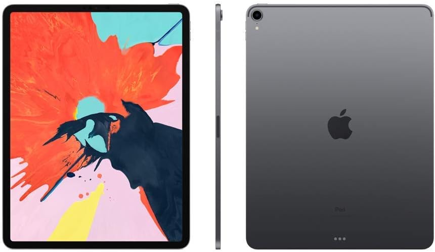 Apple iPad Pro 2018 12.9-inch 512GB Space Gray (Renewed)