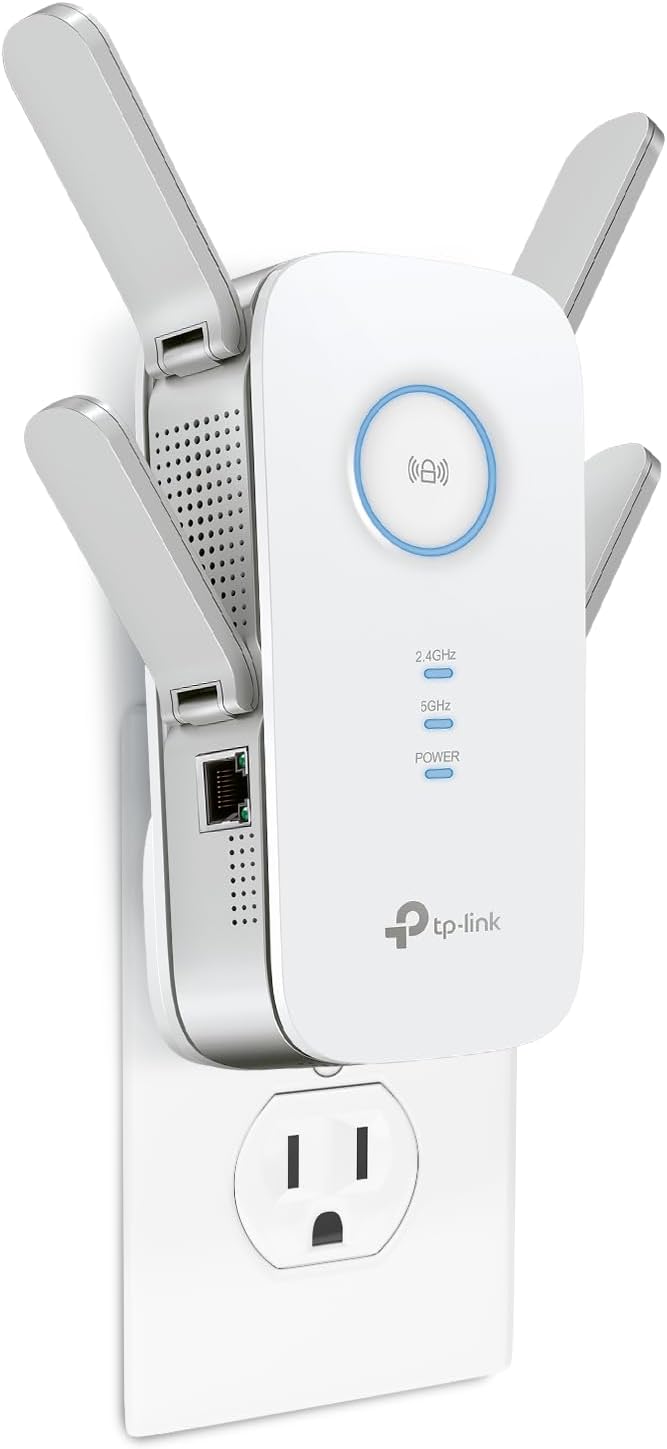 TP-Link RE650 AC2600 Gigabit WiFi Range Extender — main product image