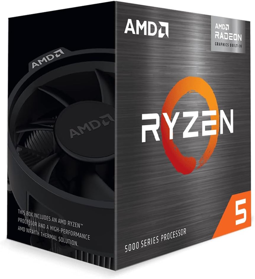 AMD Ryzen 5 5600G Desktop Processor with Radeon Graphics