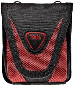 Tenba 638-674 MIXX Medium Camera Pouch Black/Red — main product image