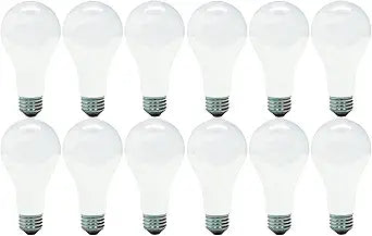 GE Lighting 40/A 40-Watt A19 Soft White Light Bulbs -12 Pack