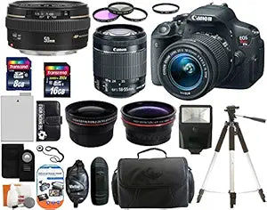 Canon T5i 18-55 50 1.4 K1 Rebel Digital Camera SLR Kit