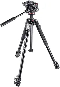 Manfrotto MK190X3-2W Aluminum Tripod Kit with Fluid Head