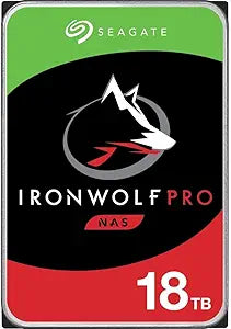 Seagate ST18000NZ00 IronWolf Pro 18TB NAS HDD — main product image