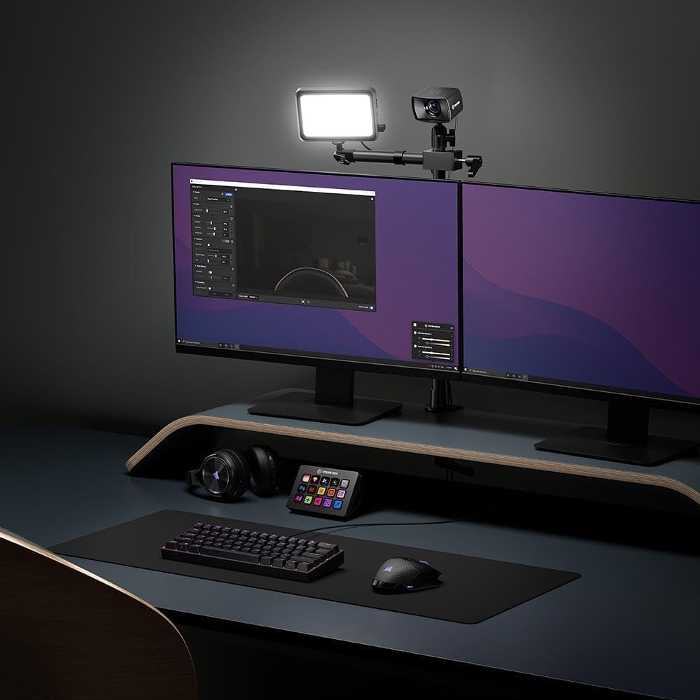Elgato Key Light Mini Rechargeable LED Panel (Renewed)