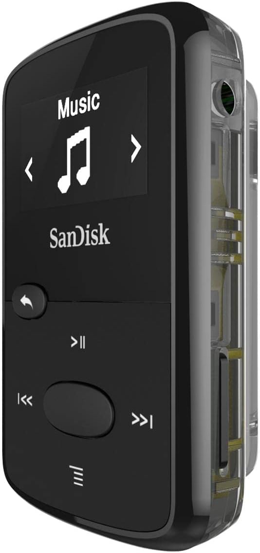 SanDisk SDMX26-008G-G46K Clip Jam 8GB MP3 Player - Black