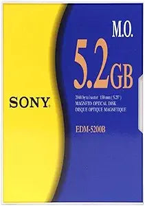 Sony EDM-5200B 5.25" 5.2GB Magneto Optical Disk
