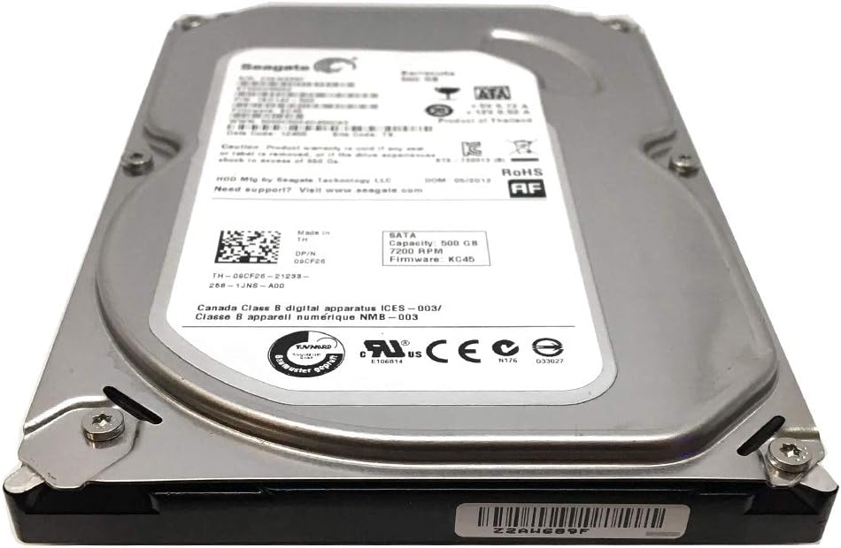 Seagate ST500DM002 Barracuda 500GB SATA Internal Hard Drive