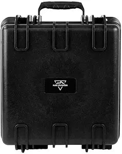 Monoprice 110621 Weatherproof Shockproof Hard Case - Black — main product image