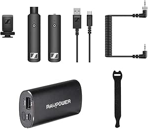 Sennheiser XSW-D Portable Interview Set RAVPower Bundle