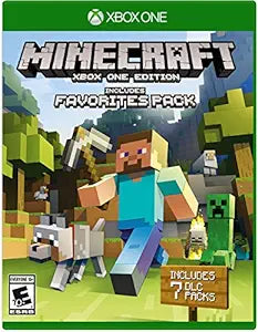 Microsoft 44Z-00025 Minecraft Favorites Pack Xbox One Game — main product image