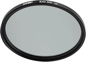 Tiffen 77BLACKSATIN12 77mm Black Satin 1/2 Filter