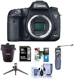 Canon 7D Mark II DSLR Camera Body USA Bundle