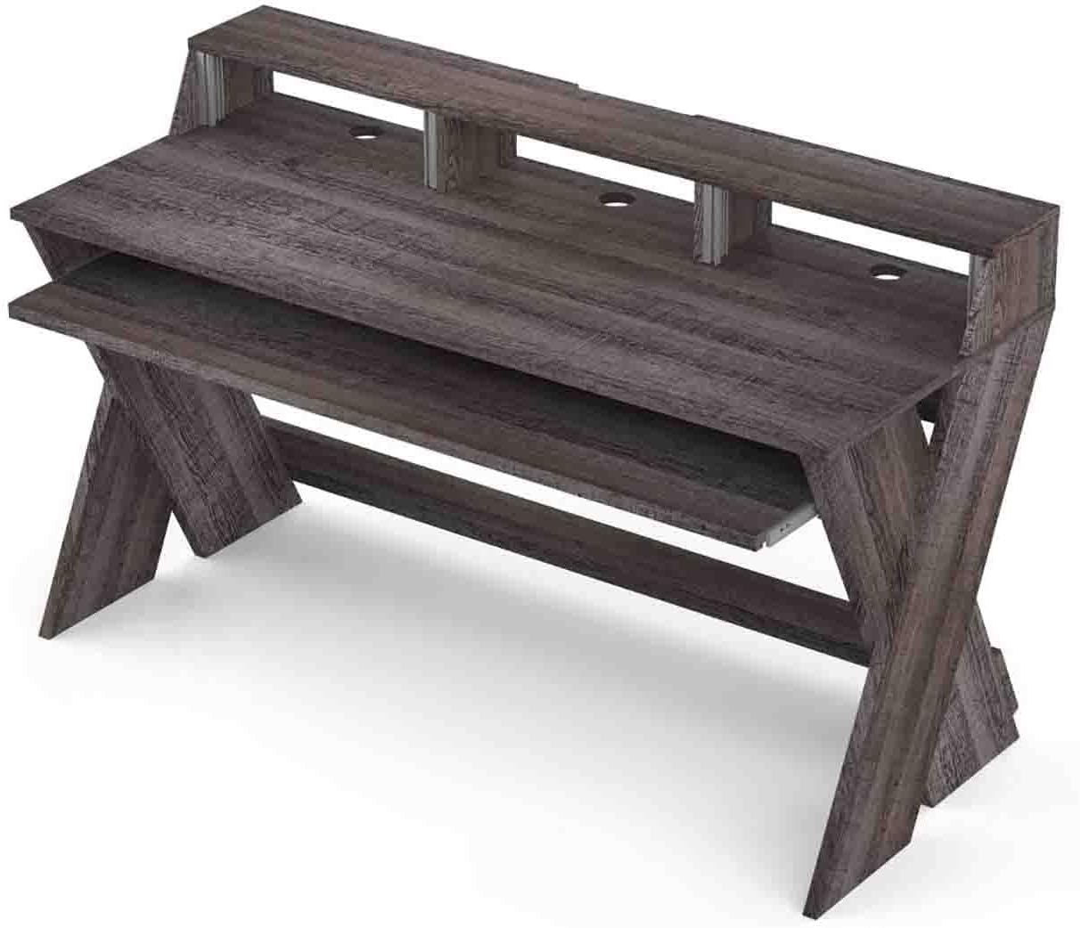 Glorious AMS-SOUND-DESK-PRO-WAL Studio Desk Workstation Walnut