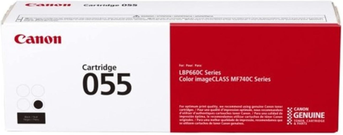 Canon Toner 055 Black Genuine Laser Cartridge