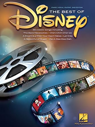 Hal Leonard Corporation Disney Songbook Best Of Piano Vocal Guitar