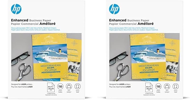 HP Q6611A Enhanced Business Glossy Laser Paper — main product image