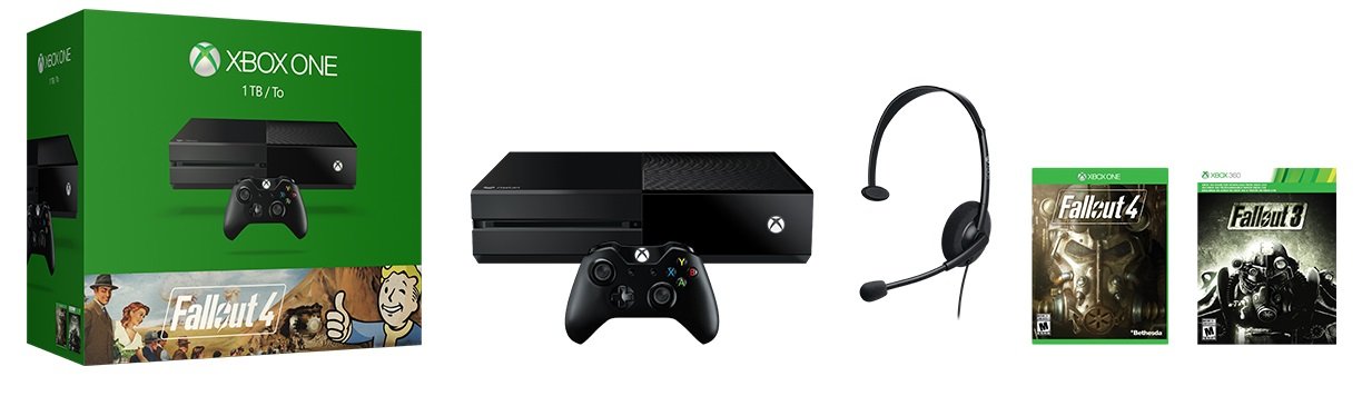Microsoft KF7-00096 Xbox One 1TB Fallout 4 Bundle