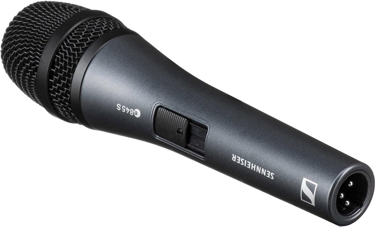 Sennheiser 004516 e845s Vocal Dynamic Microphone Switch