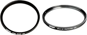 Tiffen 67CLR 67UVP Clear & UV Protection Filter Kit