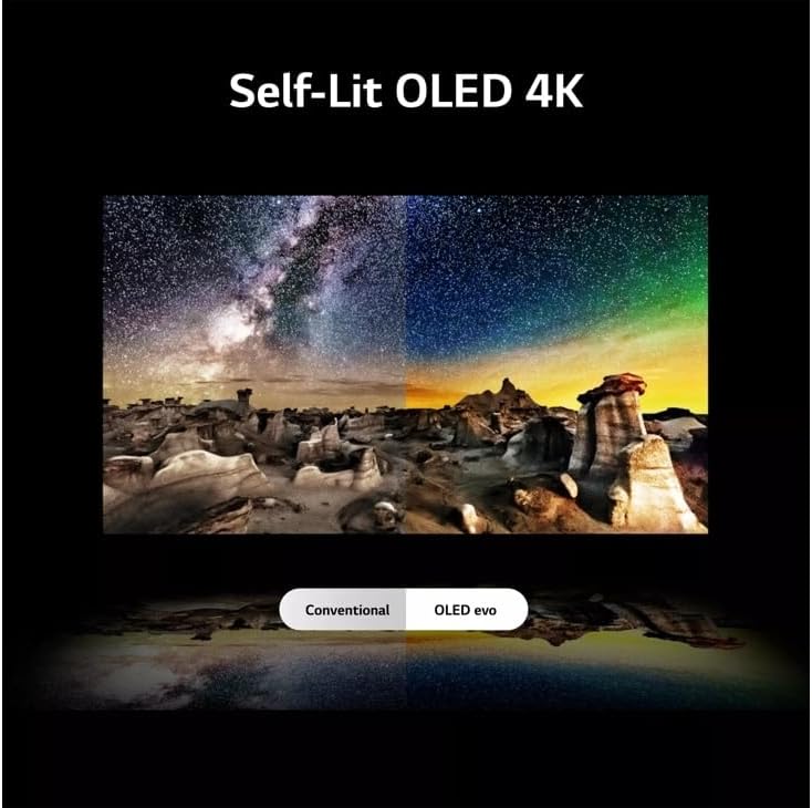 LG BNDL_OLED77G4WUA-WRTY5-WALTS-SC 77-Inch 4K Evo G4 OLED TV Bundle