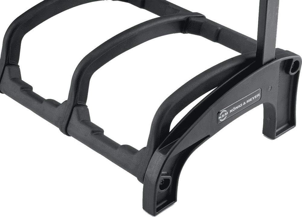 K&M 17515.016.55 Guardian 5-Guitar Rack Stand Black