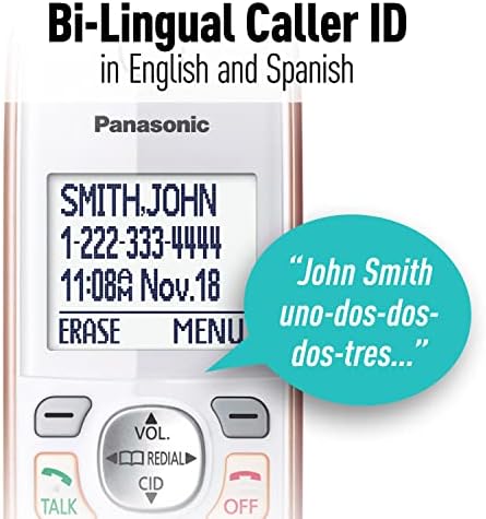 Panasonic KX Link2Cel Bluetooth Cordless Phone 2 Handsets