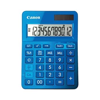 Canon LS123K-MBL LS-123K Blue Calculator — main product image