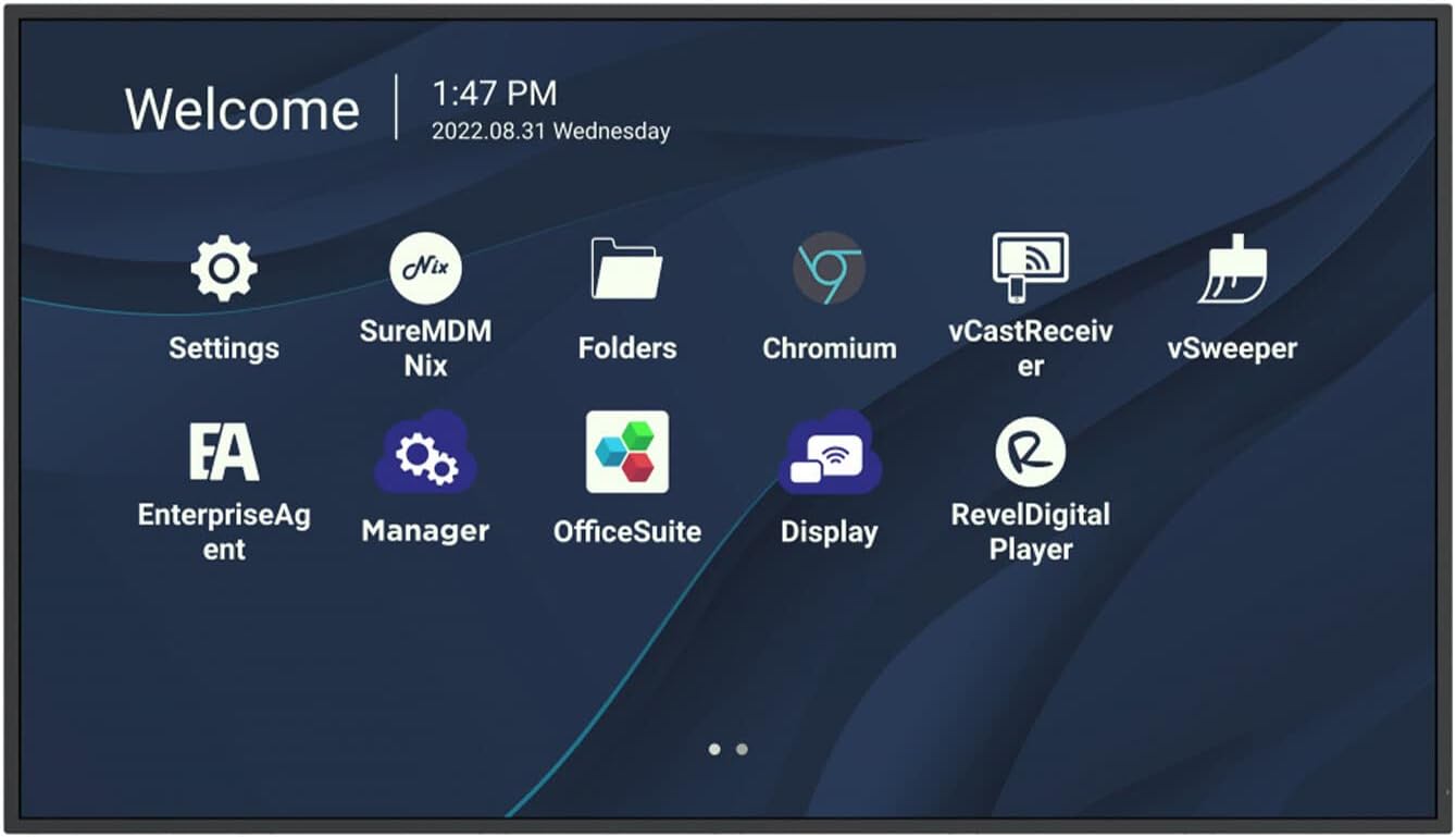 ViewSonic CDE5530 55" 4K UHD Wireless Presentation Display