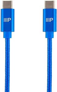 Monoprice 138898 USB-C to USB-C 10ft Charging Cable