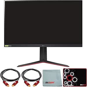 LG E3LG32GP850B 32 inch Ultragear QHD Nano IPS 165Hz HDR Monitor Bundle