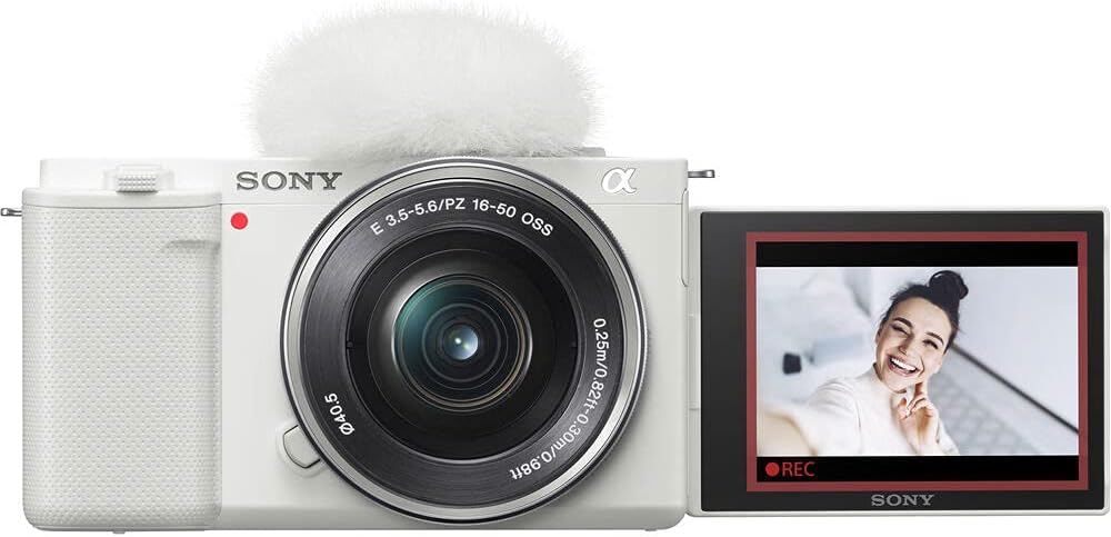 Sony ILCZV-E10L/W ZV-E10 16-50mm Vlogging Camera