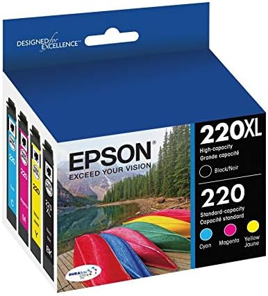 Epson T220XL-BCS DURABrite Ink Cartridge Combo Pack High Capacity