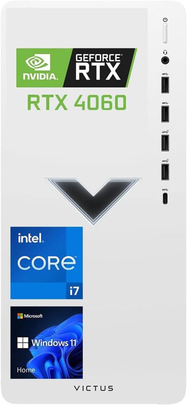 HP TPC-F123-MT Victus 15L Gaming Desktop RTX 4060 — main product image