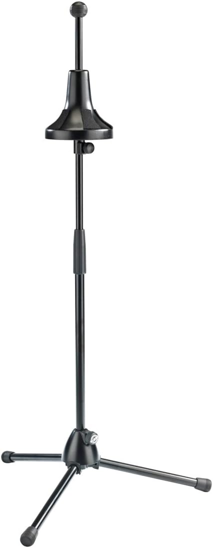 K&M 14910 Bass Trombone Music Stand - Black — main product image