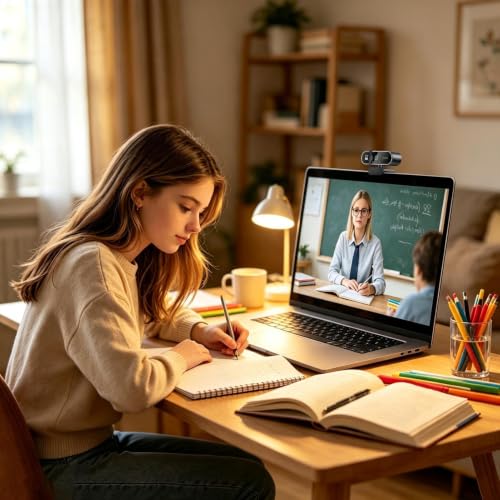 Generic 2K USB Webcam with Privacy Cover — main product image